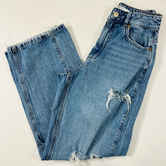 Garage Denim - Garage Denim Women’s High Rise Baggy Ripped Jeans